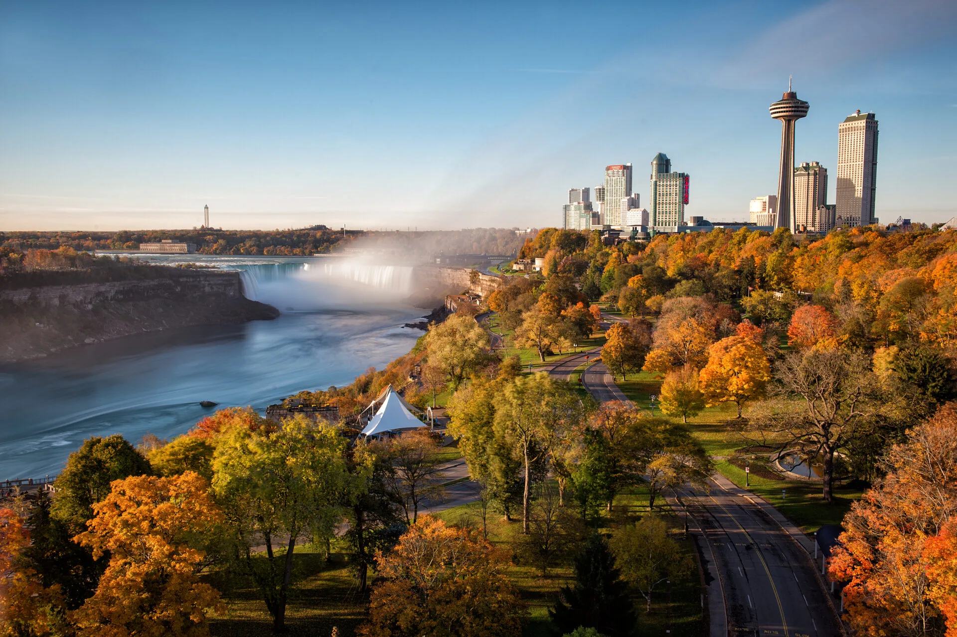Fall in Niagara Falls
